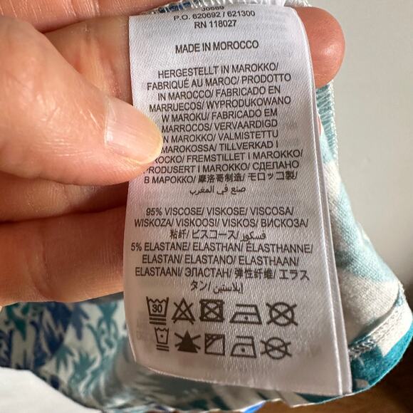 Boden White & Blue Tori Jersey Tunic - Picture 6 of 10